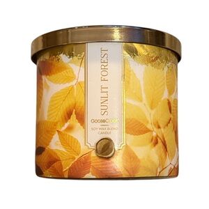 Goose Creek Sunlit Forest 3 Wick Candle NWT